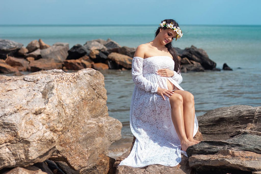 Ensaio de Gestante Núbia - Maevely Alves Fotógrafo em Fortaleza